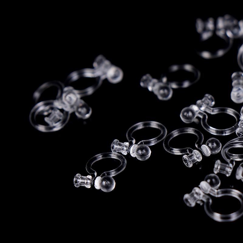 Невидимые конвертеры для клипс для ювелирных изделий в ушах без пирсинга