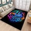 Cartoon Gamer Game Gamepad Area Rug, Carpet Rug for Living Room Kids Bedroom Sofa Kitchen Doormat Decor,Child Non-slip Floor Mat