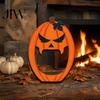 Halloween Tiered Tray Decor Wooden BOO Ornaments for Tabletop Decor, Boo Letter Wood Signs Creative Decorations Festive Holiday Home Party Solid