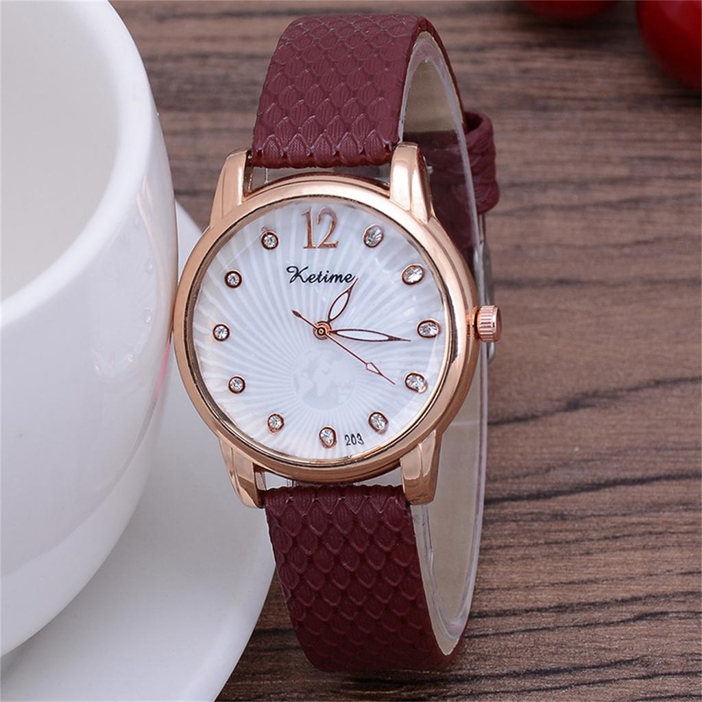Women Fashion Leather Watch