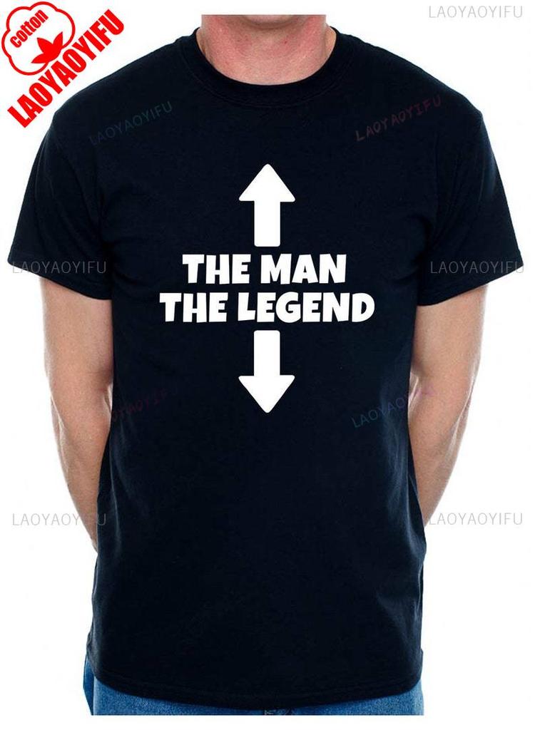 Unisexs Direction of ArrowThe Unisex The Legend Fathers Day Unisexs Birthday Novelty Funny TShirt Regular Short Sleeve Casual Style