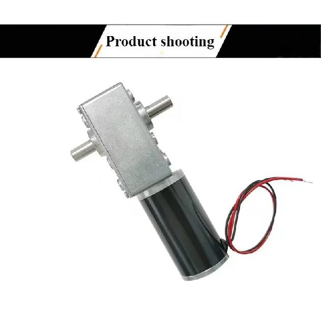 5840-31zy DC 12V Volt Gear Motor Double Shaft Long 33MM Reverse Gearbox All Metal Gears 12-470RPM Speed Motor 24V motor dc
