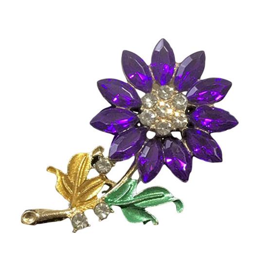 Автомобильный освежитель воздуха в виде цветка, клипса, универсальный, простая установка, блестящий, искусственный