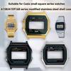 Для Casio Серия Маленький Квадрат A158/A159 168 F91 модифицированные аксессуары из нержавеющей стали для корпуса и замена на высококачественный корпус