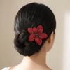 Large Flower Hair Clip Barrettes Spring Clips Sweet Rhinestone Hair Clip  Hair Accessories