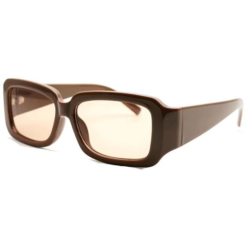 Trendy new small frame square fashion sunglasses women street shot personalized catwalk sunglasses men