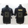 Mens NFL Raiders 83 Darren Waller Jersey Long Sleeve Cotton Sports Top Basketball Training Casual Wear