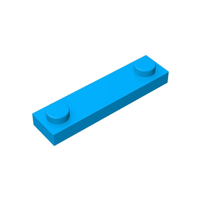 50pcs 92593 Modified 1 x 4 with 2 Studs Bricks Collections Bulk Modular GBC Toys For Technical MOC DIY Building Blocks Compatibl
