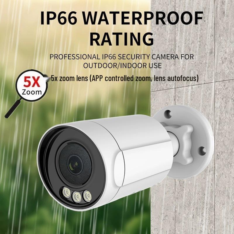 Acarte 4K 5X Zoom PoE Security Camera CCTV Surveillance Kit