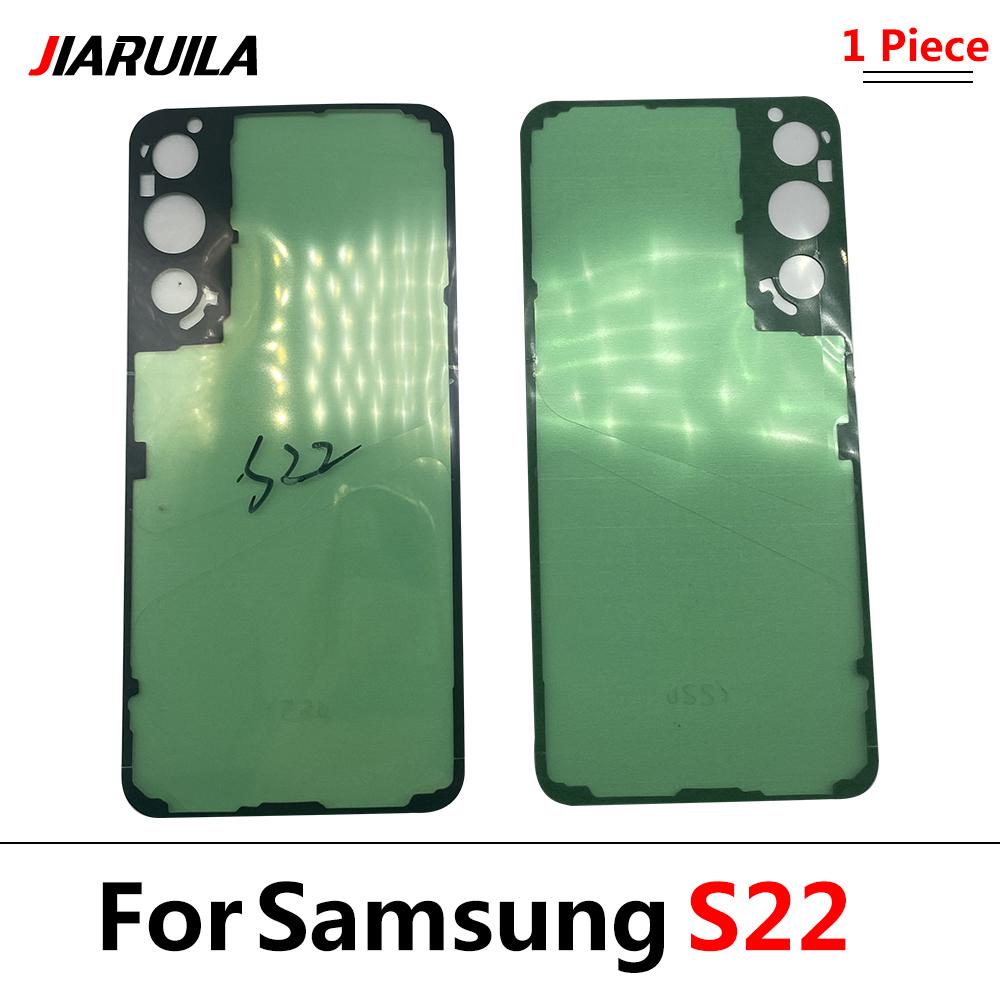 Водонепроницаемая наклейка для Samsung S23 S21 S20 Ultra S21 Fe S21 Plus Клейкая наклейка Задняя крышка Корпус Батарея Клейкая лента Наклейка