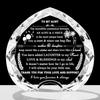 Aunt Gifts From Niece Unique - Crystal Engraved Best Aunt Ever Gifts Ideas For Auntie - Crystal Keepsake Birthday Present To My Auntie On Christmas