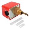 Water Flow Switch Paddle Control Brass SPDT Contacts 15A Flow Switch for Central Air Conditioning