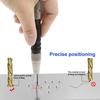 Автоматический кернер ручной инструмент маркер отверстий дерево металл сталь пружинный кернер локатор сверла сверхпрочный пробойник столярный автоматический
