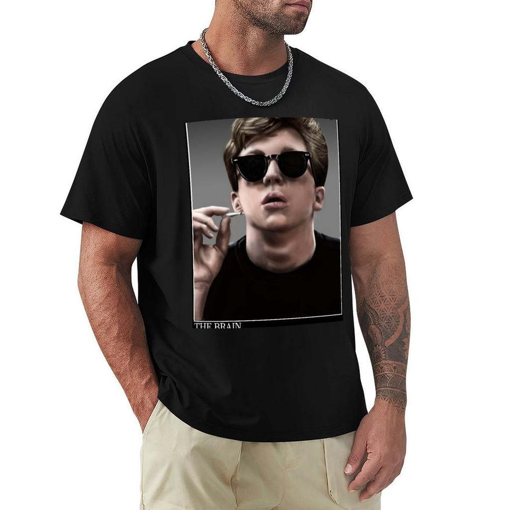 The Brain Tshirt Holiday Casual Short Sleeve Top