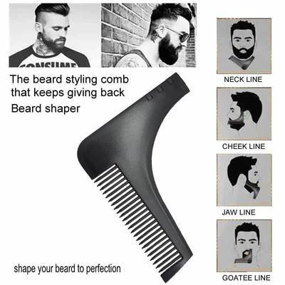 Расческа для укладки бороды под прямым углом - рекламный подарок