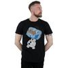 Disney Mens Frozen Olaf Ice Cube T-Shirt