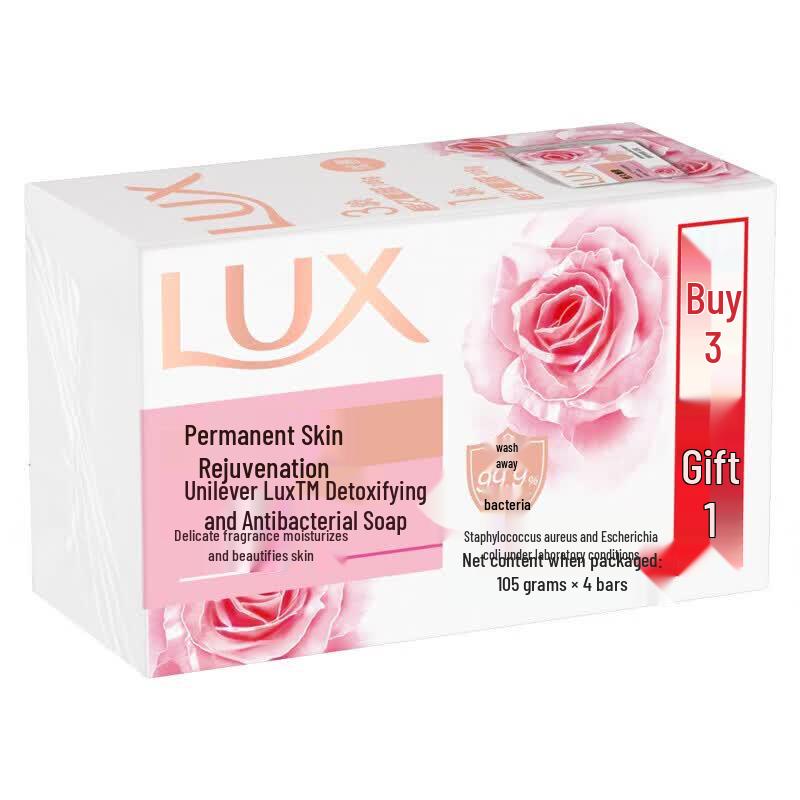 Lux Detox & Antibacterial Bar Soap Set