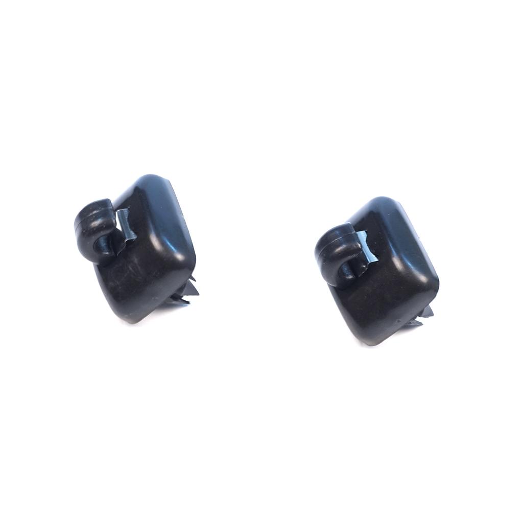 EDP1656-1 2 Pieces Sun Visor Shade Holder Hook Clips Black Color for A1 A3 A4 B7 B8 B9 A5 A6 C6 Q2 Q3 Q5 TT Seat Exeo