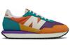 New Balance 237 Винтажный Оранжевый Командный Бирюзовый Женский WS237PK1