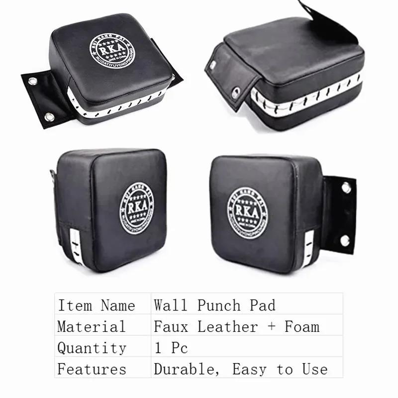 Настенная боксерская площадка из искусственной кожи, боксерский удар, тренировочный мешок с песком, спортивный манекен, боксерская груша, боец, боевые искусства, фитнес