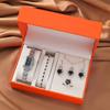 Non Gift Box Light Luxury Niche Women's Watch Fashion Steel Strip Women's Watch with Heart Jewelry Five Piece Set