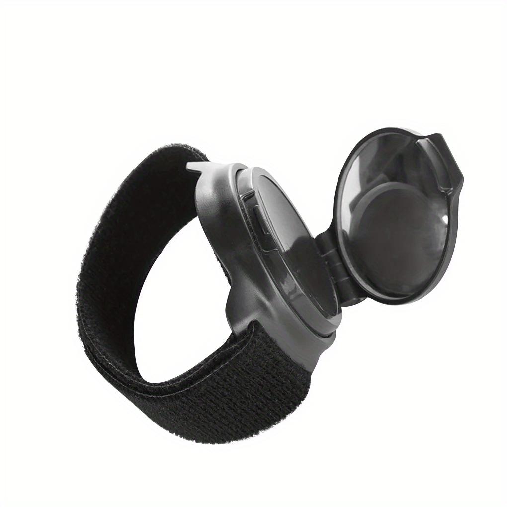 [Вращающееся велосипедное зеркало] Велосипедное зеркало с выпуклой линзой, вращающееся на 360 градусов | Изготовлено из акриловой линзы, ABS-корпуса, оснащено ремешками для запястья и руки