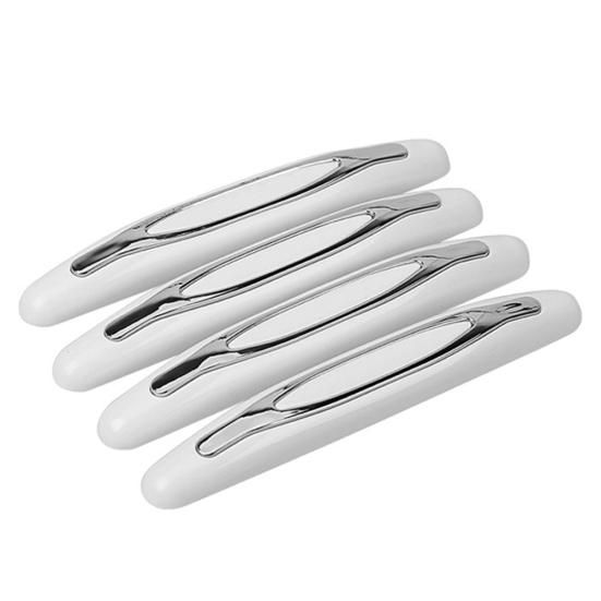 4 шт., автомобильная отделка, защита края двери, защита от царапин, декоративная полоса, наклейка