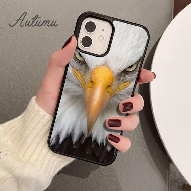 Чехол для телефона Mantin Bird Eagle hawk для iPhone 11 12 13 14 Pro Max mini X XR XS SE 2020 5 6S 7 8 Plus Samsung Galaxy S21 S22