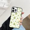 Смешные Цветочные Авокадо Чехлы для Мобильного Телефона Чехол Для iPhone 17 Air 16 15 14 12 13 11 Pro MAX apple Plus Coque