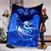 Genshin Impact Furina printed throw blanket—lightweight,soft,warm;versatile blanket for all seasons—perfect as &air-conditioning throw,nap blanket