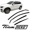 J&J AUTOMOTIVE | Heko Deflecteurs D'air Déflecteurs De Vent Pour Volkswagen Touareg 2010-2018