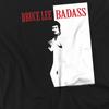 Bruce Lee Unisex Adult Badass T-Shirt