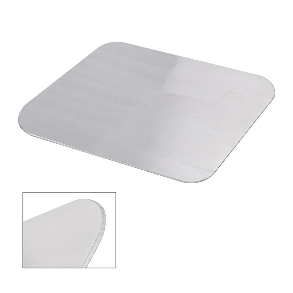 Parallelogram Blank Aluminum Alloy License Plate DIY Universal fit for Motorcycle
