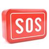 SOS Survival Iron Box Multifunctional Portable Emergency Tool Storage Box for Outdoor Camping Hiking Riding