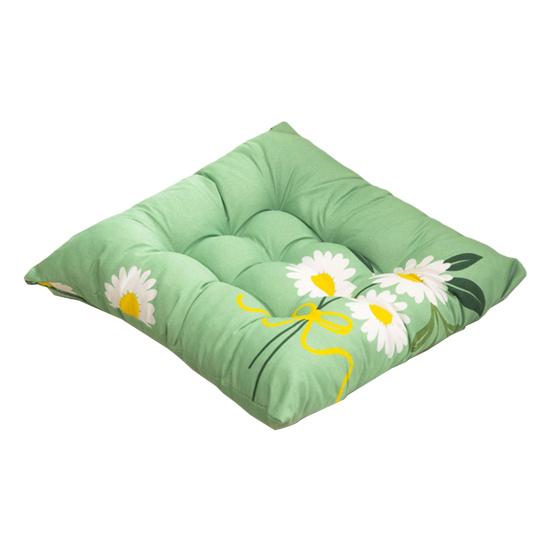 Подушка сиденья с высоким отскоком, удобная подушка для сиденья с цветочным принтом, обеденный стул для дома