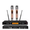 KTV U-Band ИК-двойной беспроводной комплект петличного и головного микрофонов для высококлассных сценических и конференц-мероприятий