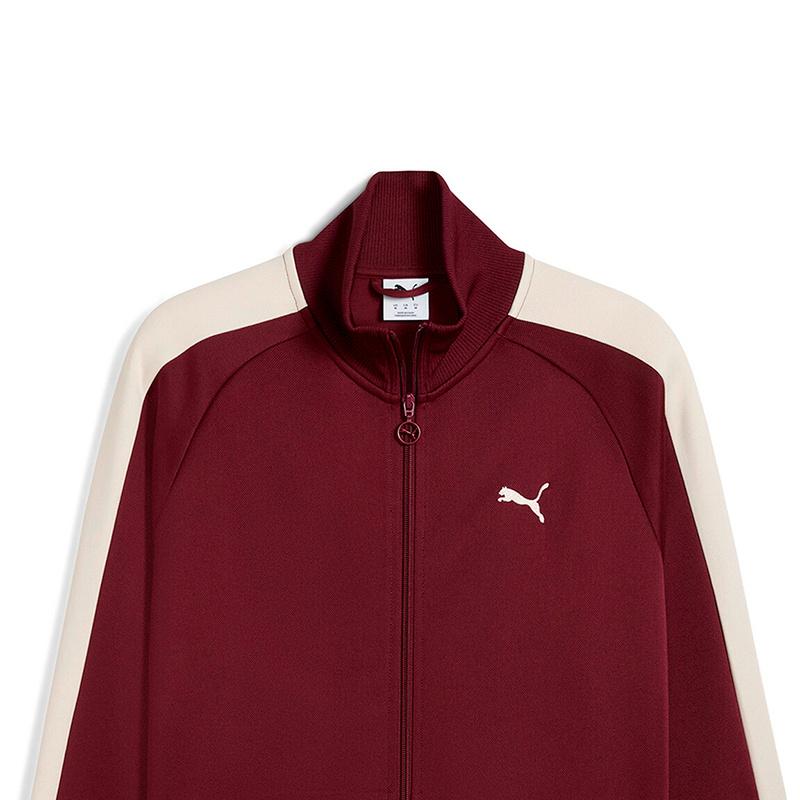 Puma T7 Спортивная Повседневная Теплая Ветрозащитная Вязаная Куртка Мужская Куртка 631858-96