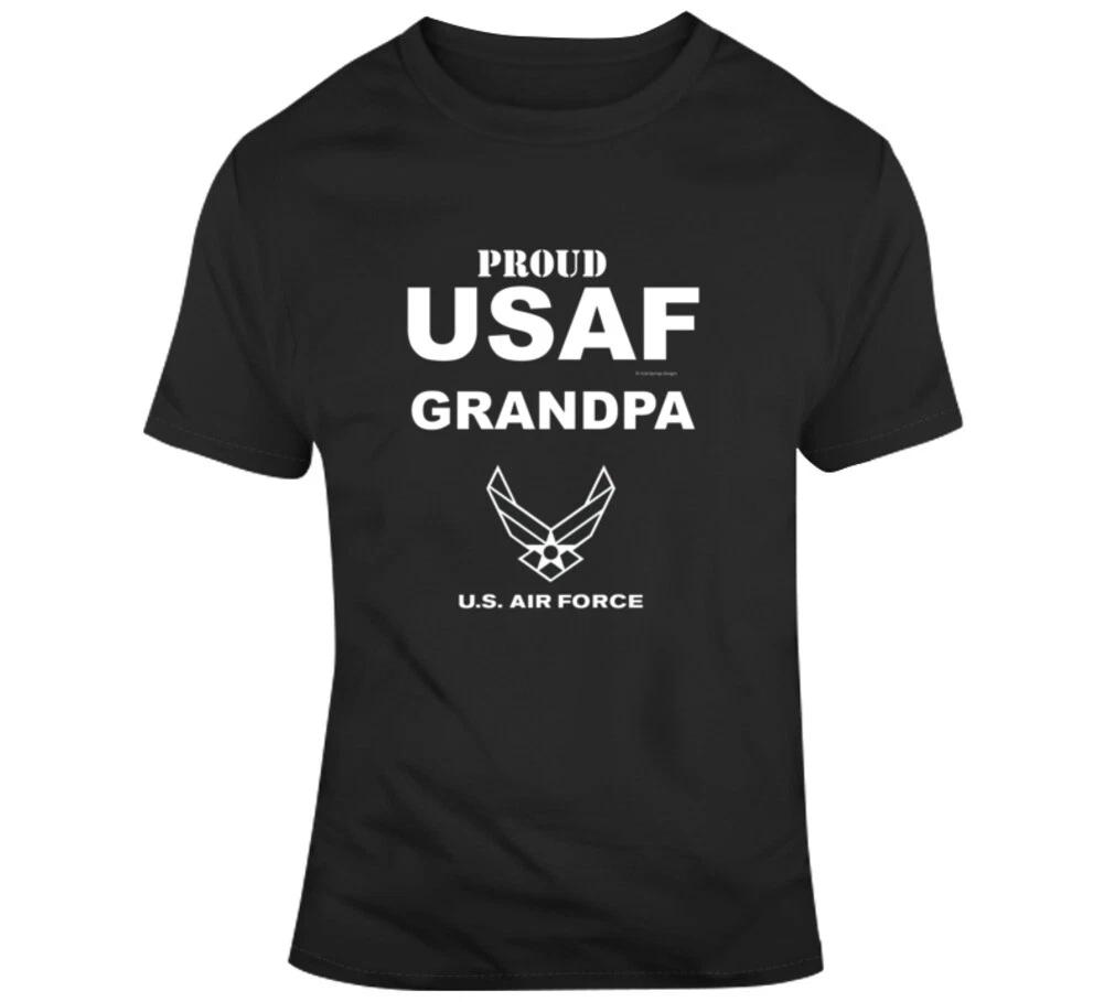 Proud Usaf Grandpa Air Force Family Gift Veteran Military T Shirt Mens Kids Womens Boys girls children