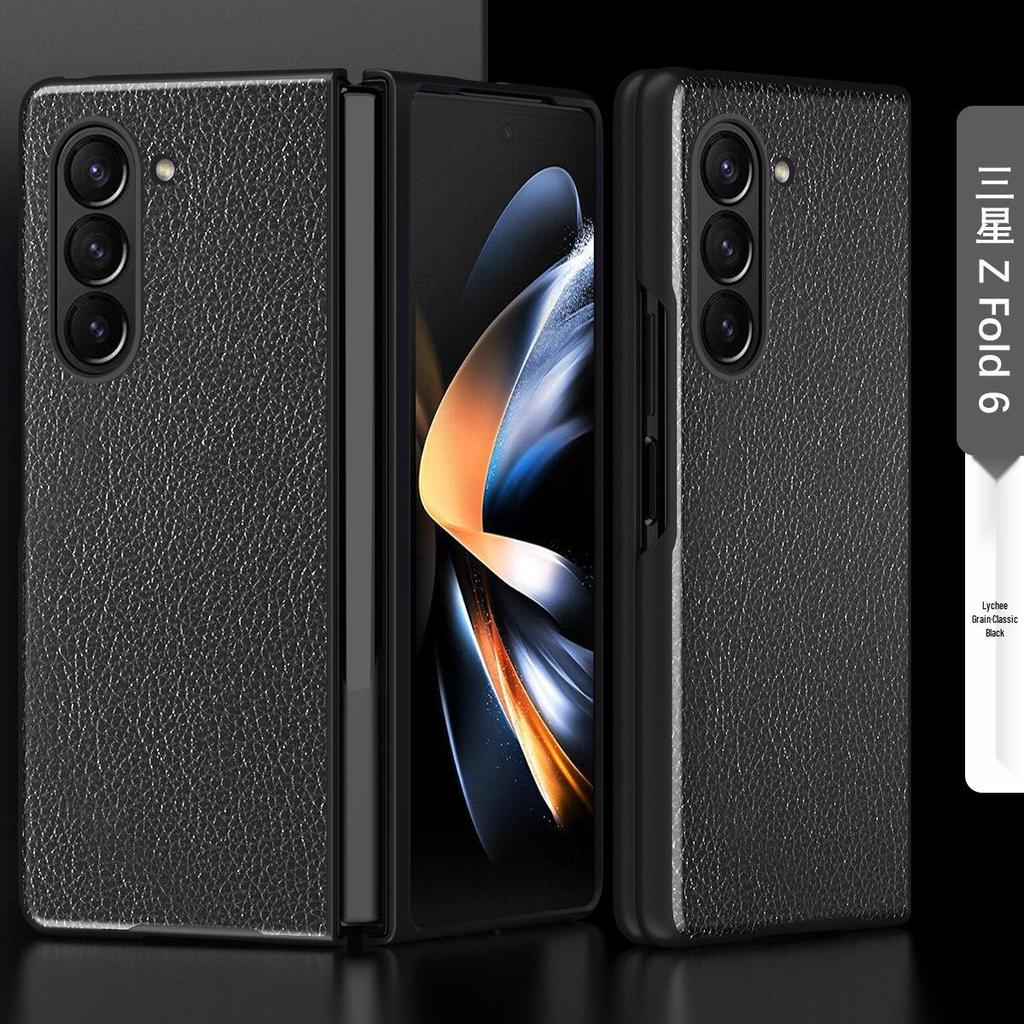 Защитный чехол для телефона Samsung Z Fold7 и Huawei Mate X5 с защитным экраном с перекрестным узором