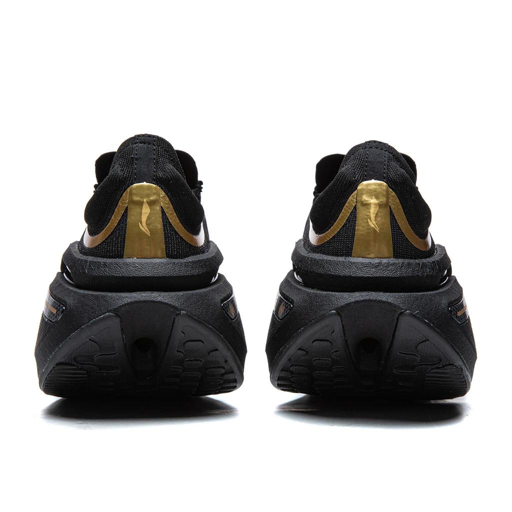 Li Ning Shadow 3.0 Амортизация Отскок Низкие Беговые Кроссовки Унисекс Черно-Золотые ARRV001-33