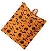 Halloween Themed Throw Blanket Soft Flannel Fabric for Family Gatherings Outdoor Activity Machine Washable Polyester