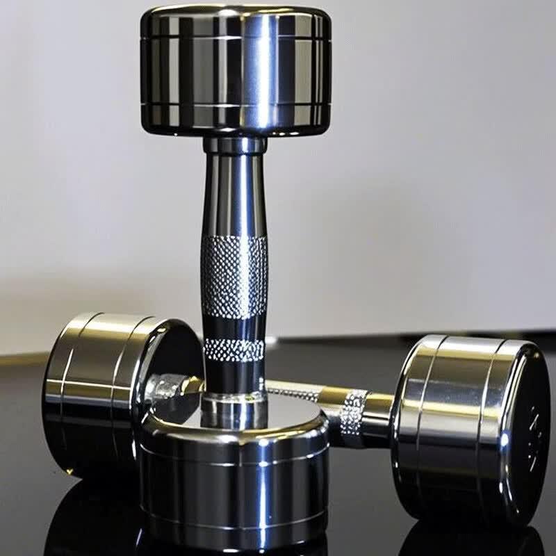 Yueji Tiger 10kg Electroplated Steel Dumbbell Pair