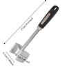 Square Head Loose Meat Hammer Long Handle Meat Beating Tool Practical Beef Tenderizer  Steak