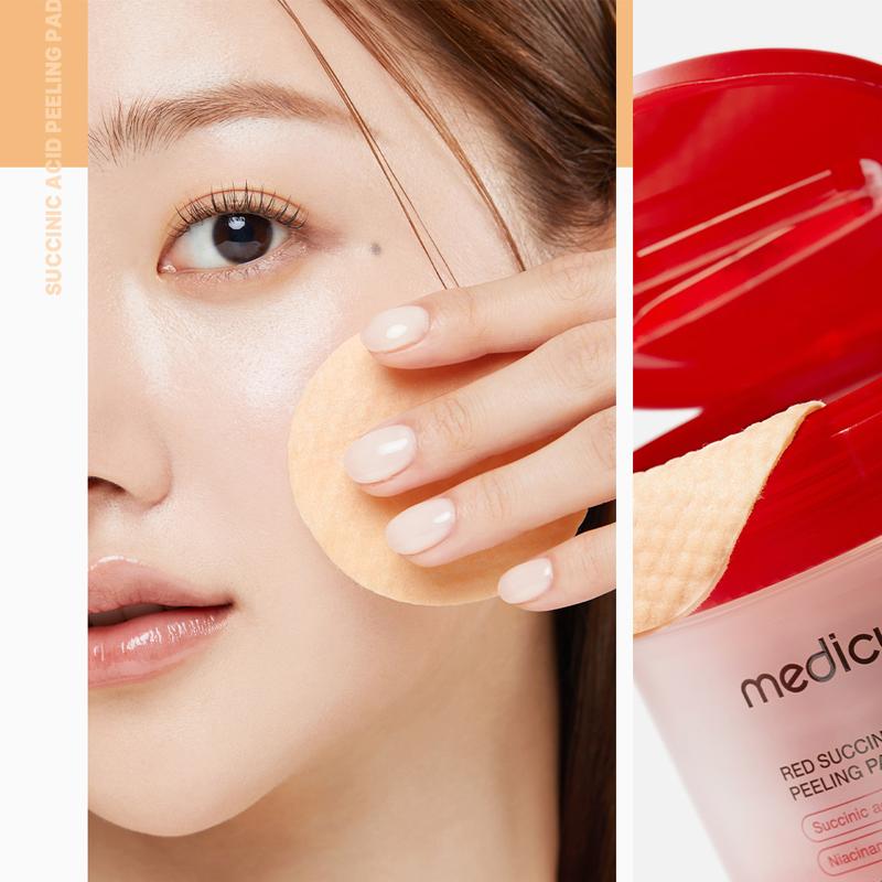 Medicube Red Succinic Acid Peeling Pad 155g 70EA
