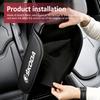 Leather Car Armrest Mat Center Console Arm Rest Protection Cushion Cover For Skoda Fabia Kodiaq Kamiq Superb Yeti Octavia Enyaq  JC6