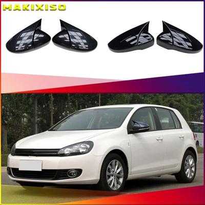 2 шт. для VW для Volkswagen Golf 6 MK6 GTI GTD 2009-2013 Боковые крышки зеркала заднего вида автомобиля