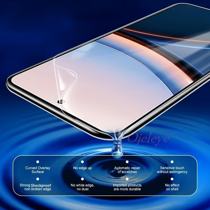 4 шт. Гидрогелевая пленка Full Cover для Xiaomi Poco X7 Pro X6 X5 F5 F6 F7 Pro Защитная пленка для экрана Xiaomi Poco M7 Plus M6 4G C75 C71 C65