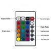 RGB LED Атмосферная Настольная Лампа с ИК-пультом Дистанционного Управления на 24 Ключа
