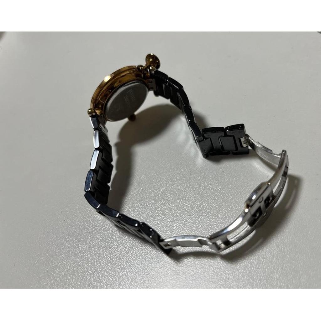 Подержанные часы Vivienne Westwood черные с золотом