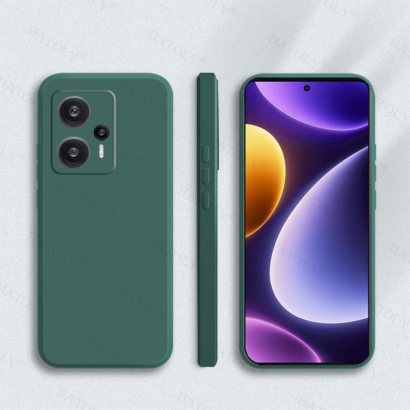 Чехол-накладка для Xiaomi Poco F5 для Poco F5 F4 M5S M4 X3 X4 X5 Pro X4GT 5G Силиконовый Мягкий Цветной Полная Защита Чехол для Poco F5 Чехол